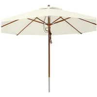 Anndora Marktschirm Ø 400 cm natur