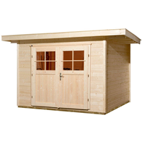 Weka Gartenhaus 179 2,95 x 3,01 m natur