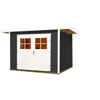 Weka Gartenhaus 179 2,95 x 3,01 m anthrazit
