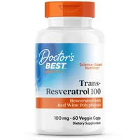 Doctor's Best Trans-Resveratrol 100 mg Kapseln 60 St.