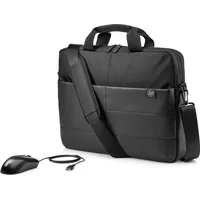 HP classic briefcase black 15.6" (1FK07AA#ABB)