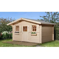 Weka Konstanz 3 3,80 x 3,00 m natur inkl.