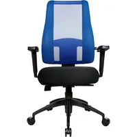 TOPSTAR Lady Sitness Deluxe mit Armlehnen schwarz/blau/schwarz
