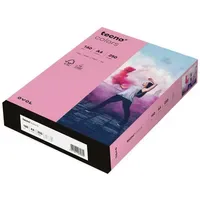 Inapa tecno colors A4 160 g/m2 250 Blatt rosa