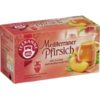 Teekanne Mediterraner Pfirsich Tee 20 Portionen