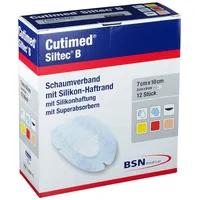 BSN Medical Cutimed Siltec B Schaumverband oval 10 x