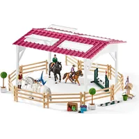 Schleich Horse Club Reitschule mit Reiterinnen und Pferden 42389