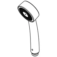 Hansa Handbrause HANSABASICJET 18l/min., Kopf d 95mm, 1-strahlig, chrom