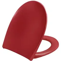 Pressalit Scandinavia Plus WC-Sitz Absenkautomatik Rot
