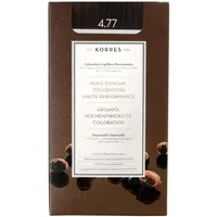 Korres Arganöl Haarcoloration 4.77 dark chocolate 145 ml