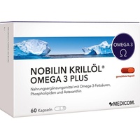 Medicom Pharma Nobilin Krillöl Omega 3 Plus Kapseln 60