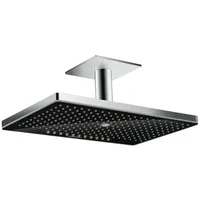 Hansgrohe Rainmaker Select Kopfbrause 46x30 cm rechteckig chrom-schwarz 24006600