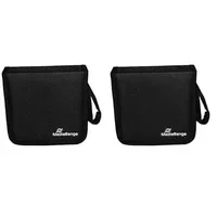 MediaRange CD-Wallet für 24 Discs schwarz