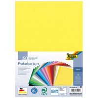 Folia Fotokarton A4, 50 Blatt,