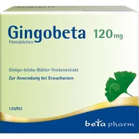 Betapharm Gingobeta 120 mg Filmtabletten 120 st
