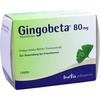Betapharm Gingobeta 80 mg Filmtabletten 120 st
