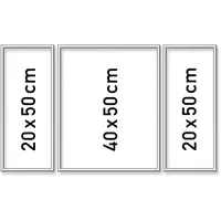 Schipper Alurahmen Triptychon 1 St. 80 x 50 cm