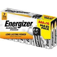 Energizer Batterie AAA type - Alkalisk x 16