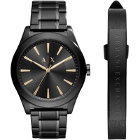 Armani Exchange Nico Edelstahl 44 mm AX7102 Set