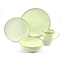 CreaTable Scandic Kombiservice 4-tlg. creme