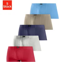 H.I.S. H.I.S Hipster, (Packung, 5 St.), knapp sitzende Boxershorts