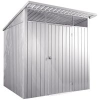 Duramax Metallgerätehaus Palladium 6x5 1,99 x 1,97 m silber