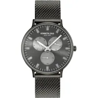 Relaxdays Kenneth Cole New York Herren Uhr Armbanduhr Edelstahl