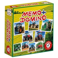 Piatnik Memo+Domino Traktoren