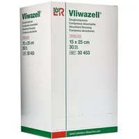 Lohmann & Rauscher Vliwazell Saugkompressen 15x25 cm steril