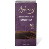 Ayluna Pflanzenhaarfarbe 80 kaffeebraun 100 g