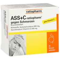 Ratiopharm ASS + C-ratiopharm gegen Schmerzen