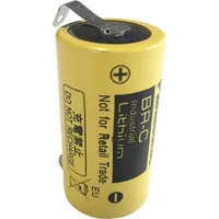 Panasonic Spezial-Batterie Baby (C) U-Lötfahne Lithium 3V 5000 mAh