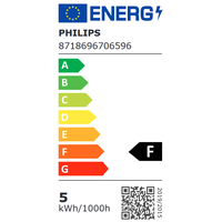 Philips CorePro LED PLC 4.5W 830 2P G24d-1, 475lm,