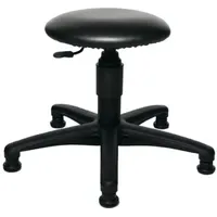 TOPSTAR Drehhocker Kunstleder schwarz