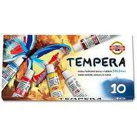Koh-I-Noor Tempera Temperafarben 10 x 16,0 ml