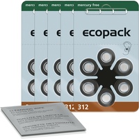 Ecopack ECO312 Knopfzelle (6 St.)