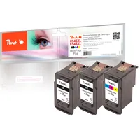 Peach kompatibel zu Canon PG-545XL 2x schwarz + CL-546XL