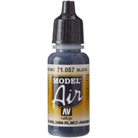 Vallejo Model Air 051 18 ml Schwarz
