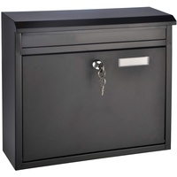 Hi Briefkasten 36 x 32 x 12 cm schwarz