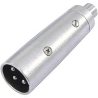 Omnitronic Adapter Cinch-Buchse - XLR-Stecker