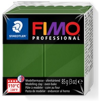 GRAINE CREATIVE Fimo Professional Modelliermasse, olivgrün, 85 g