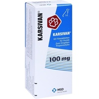 Intervet Deutschland Karsivan 100 mg 60 St.