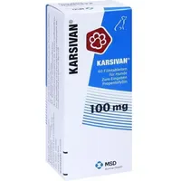 Intervet Deutschland Karsivan 100 mg 60 St.