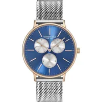Kenneth Cole New York Herren Uhr Armbanduhr Edelstahl KC14946010