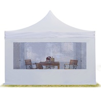TOOLPORT Faltpavillon 4 x 4 m inkl. 4 Seitenteile