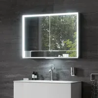Keuco Royal Lumos 100 cm offenes Fach silber eloxiert