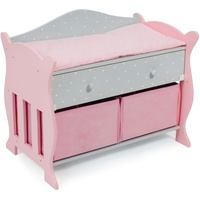 Bayer Chic 2000 506 91 Puppen-Wickeltisch mit 3 Staufächern,