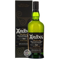 Ardbeg Ten Years Old Islay Single Malt Scotch 46%