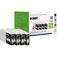 KMP E220VX schwarz, cyan, magenta, gelb Tintenpatronen ersetzen Epson