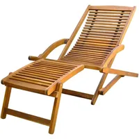VidaXL Gartenliege 150 x 70 x 69 cm braun